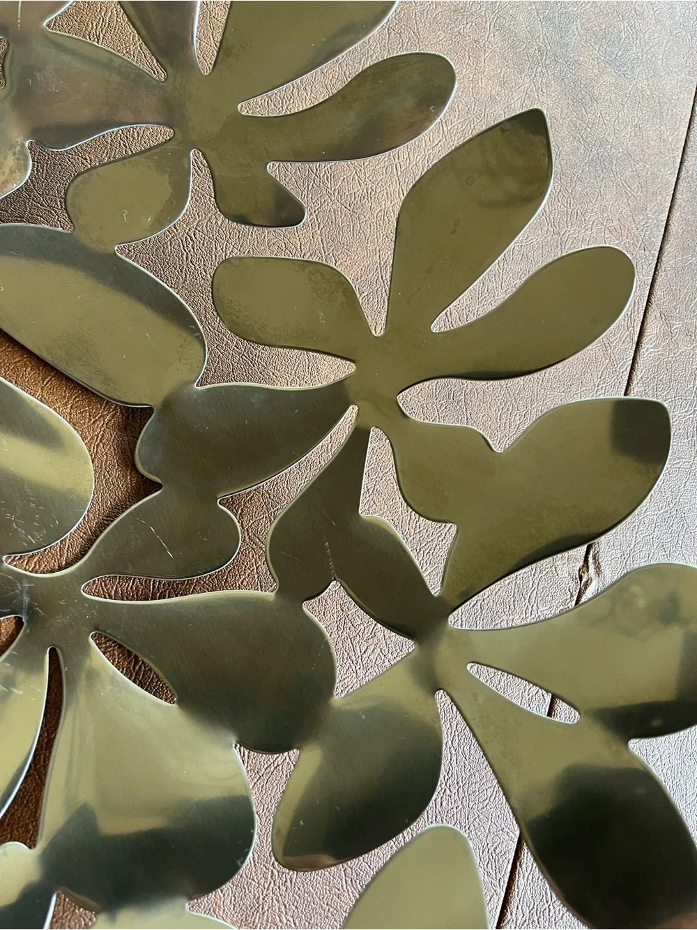 Monika Mulder stainless steel flower fruit bowl